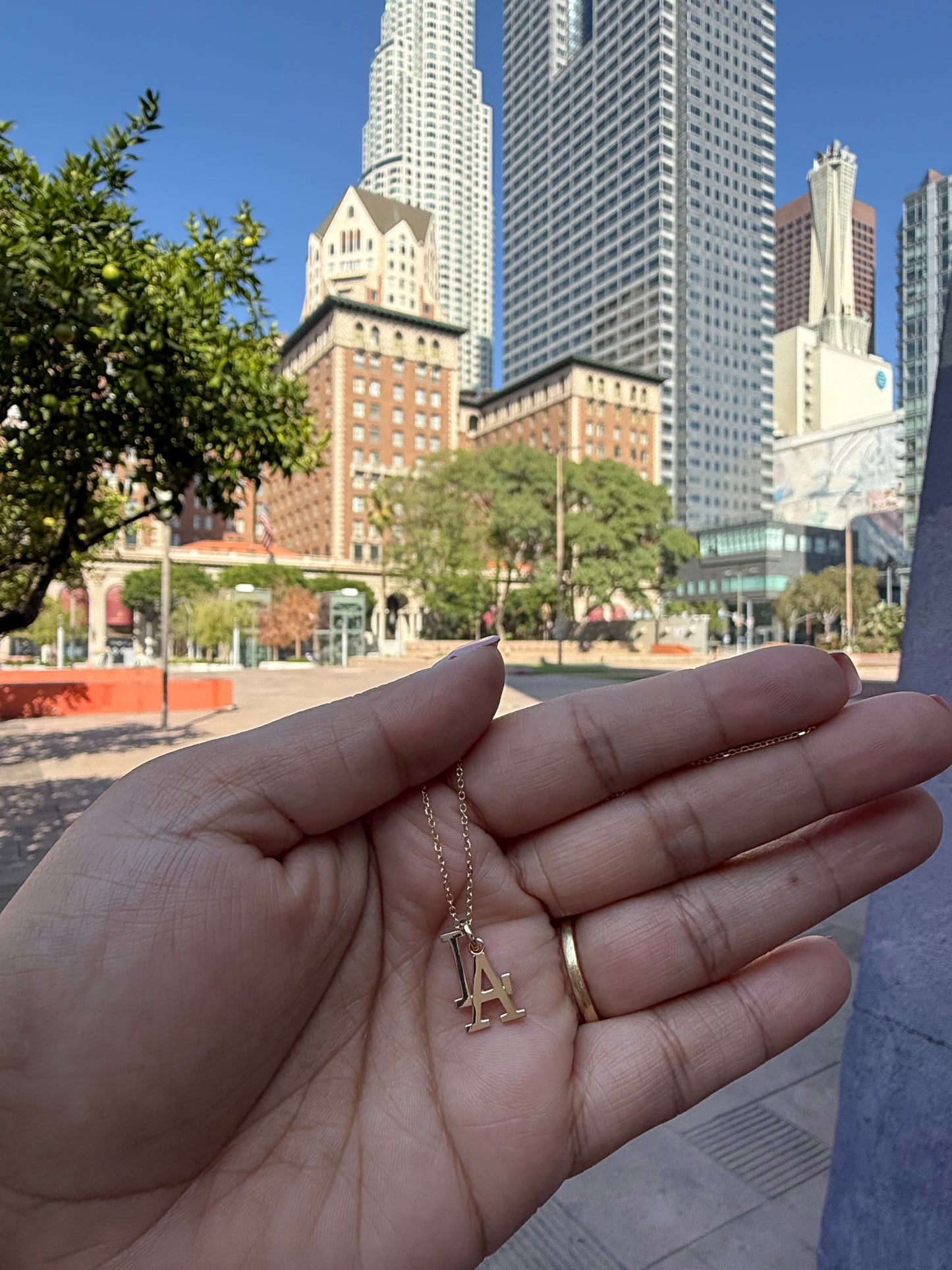 LA golden Charm