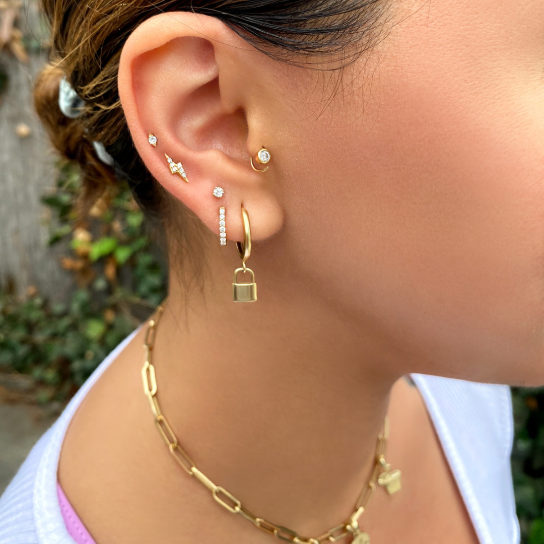 Thunderbolt studs.