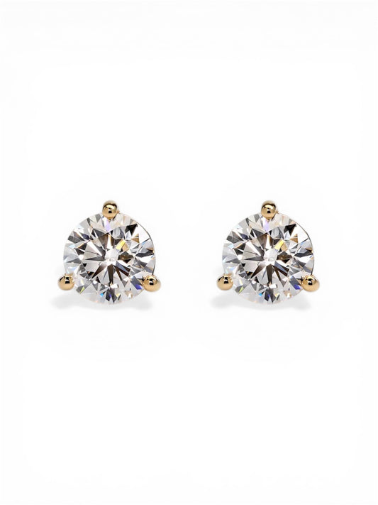 Diamond Martini Studs
