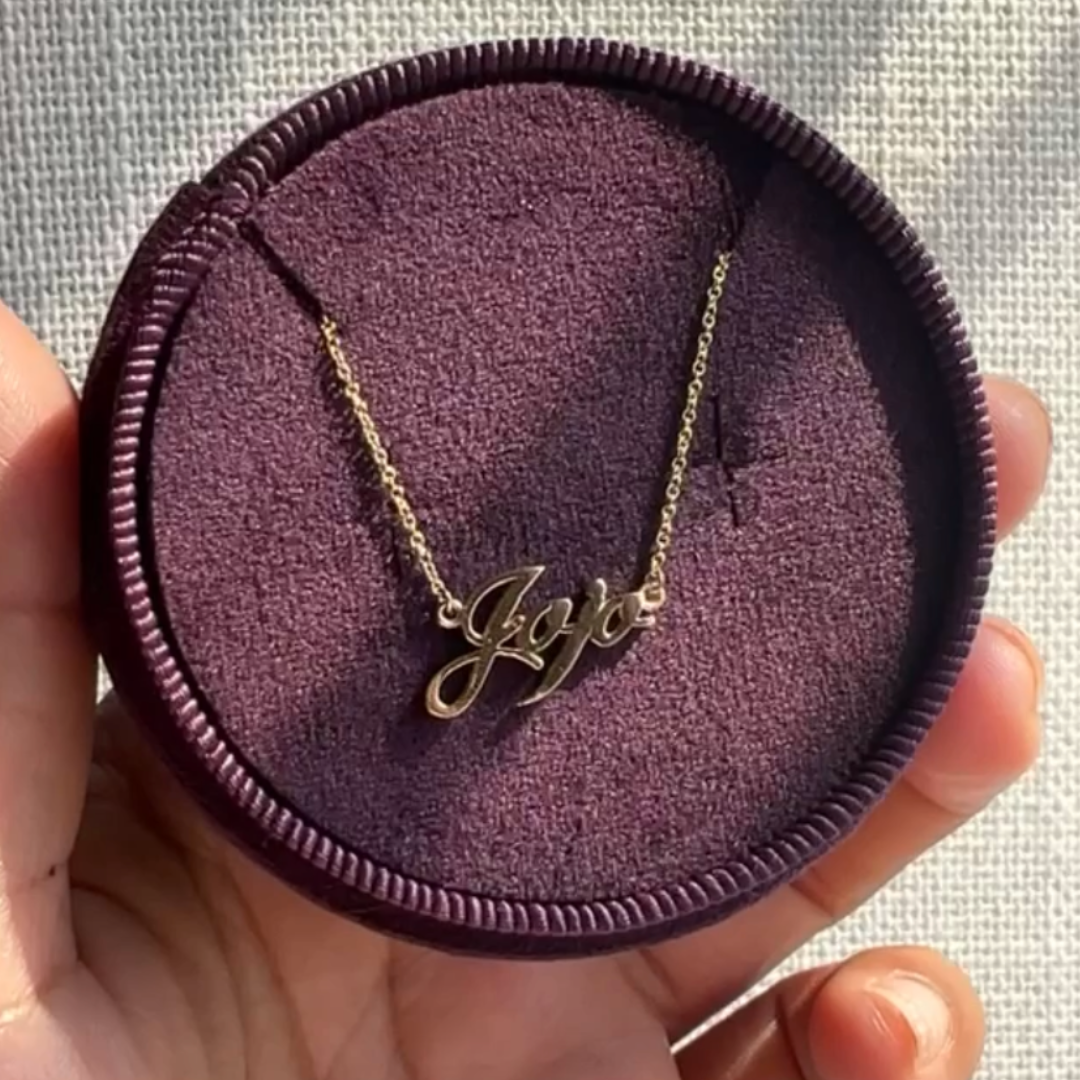 14K Custom Name necklace