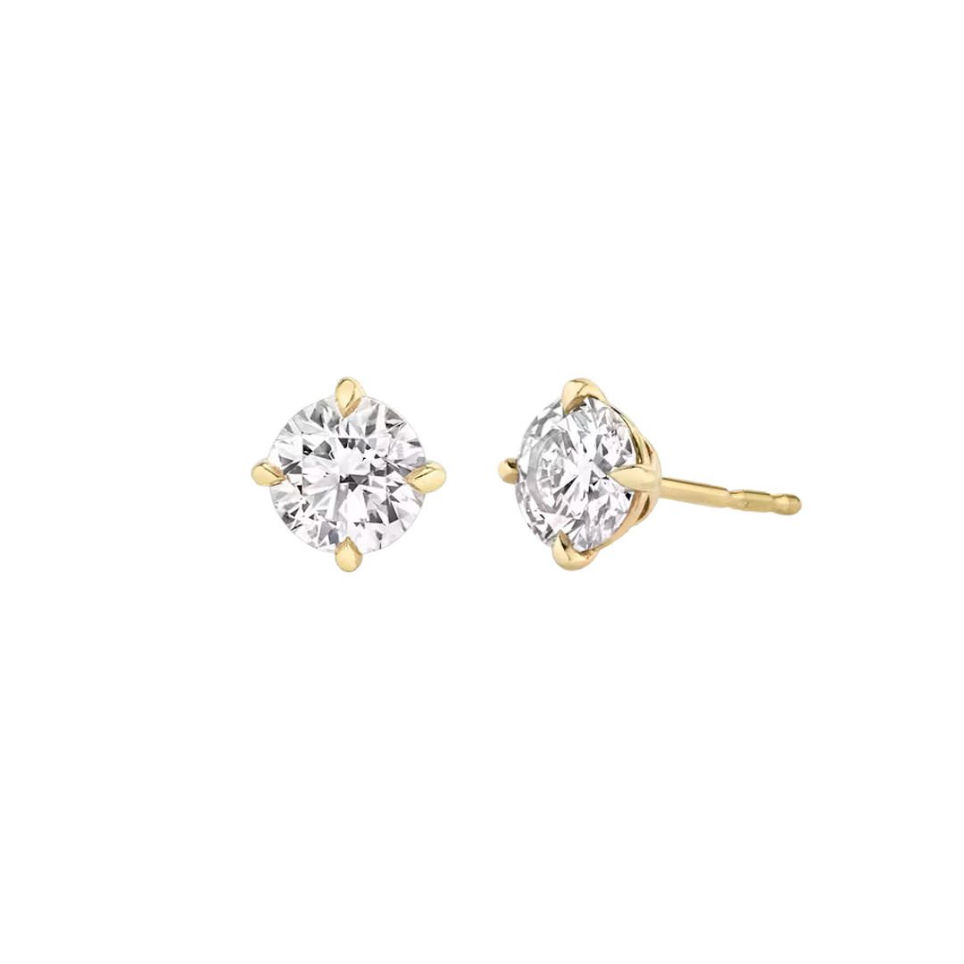 Lab grown Diamond studs