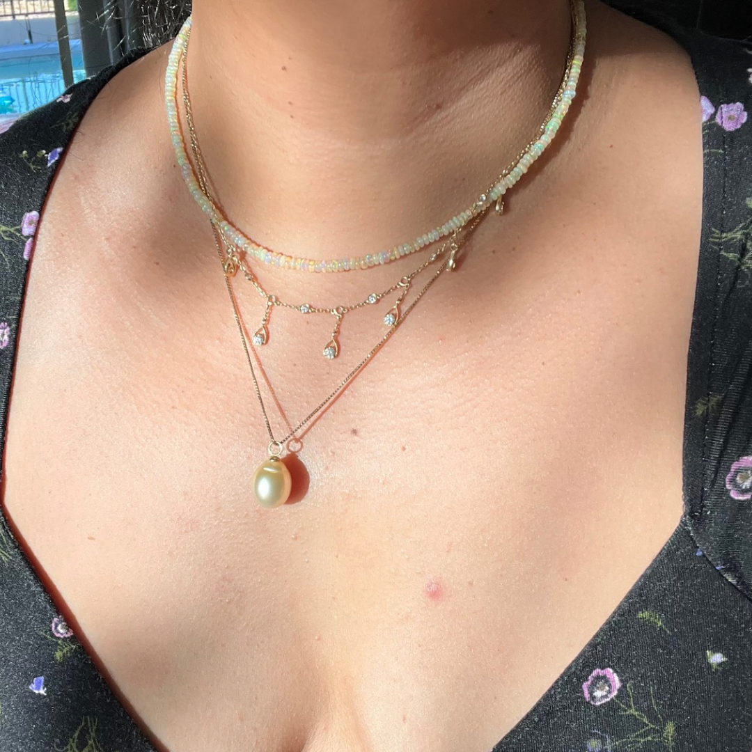 Ethiopian Opal Necklace