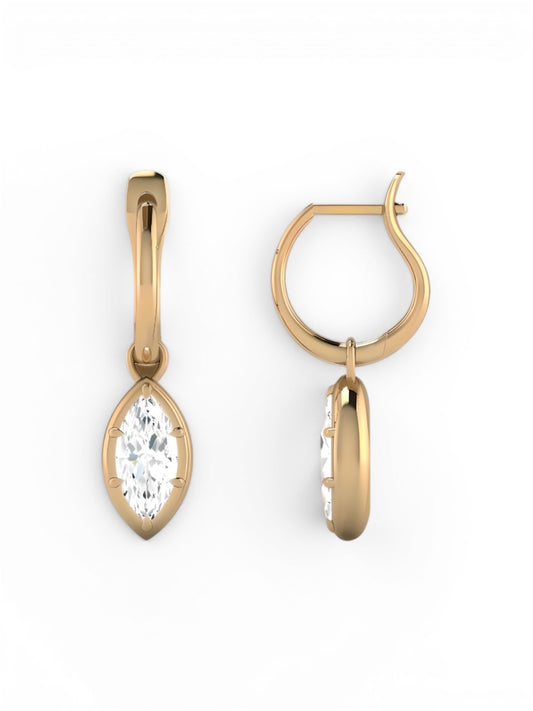 Alexa Diamond Hoops