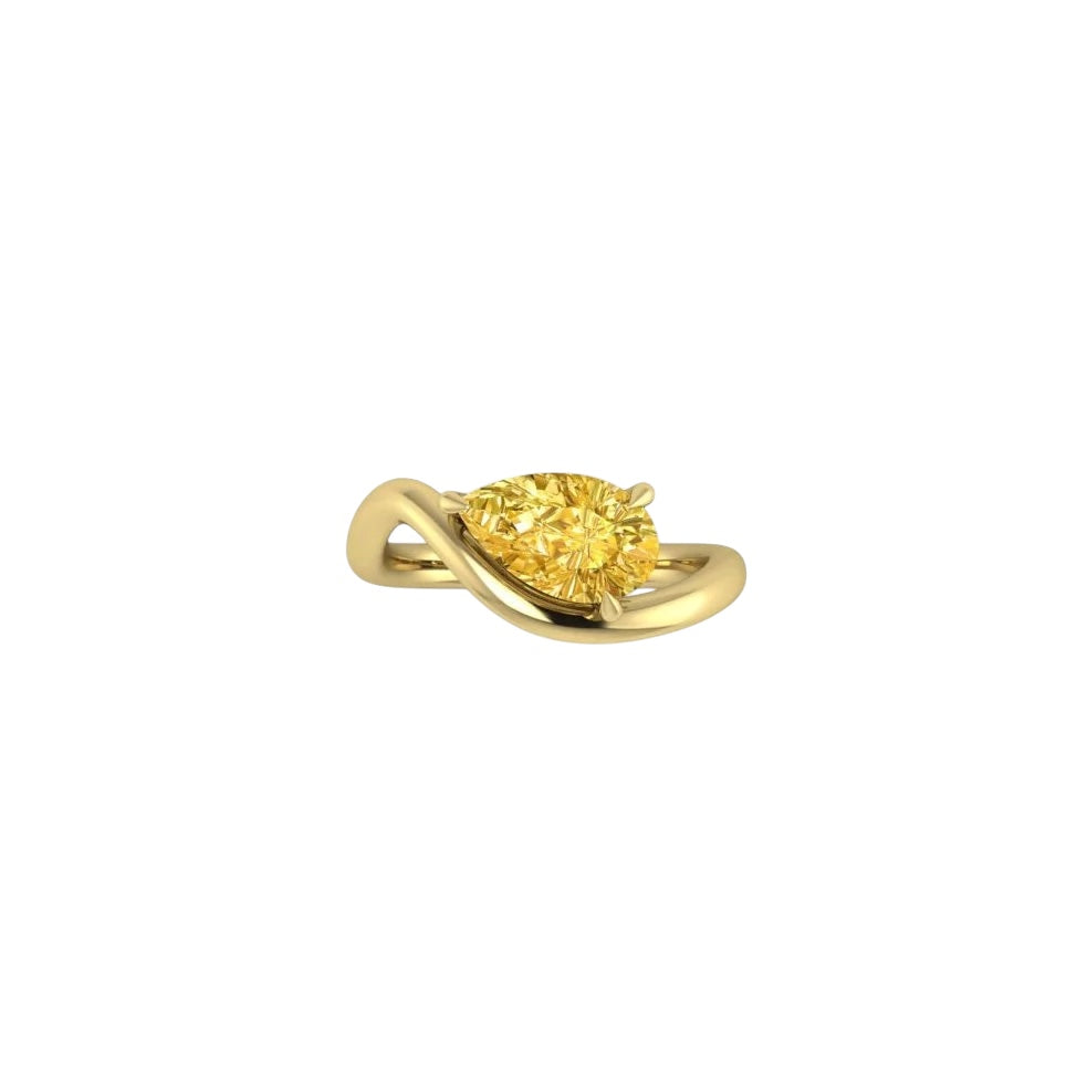 The Elli Yellow Diamond ring