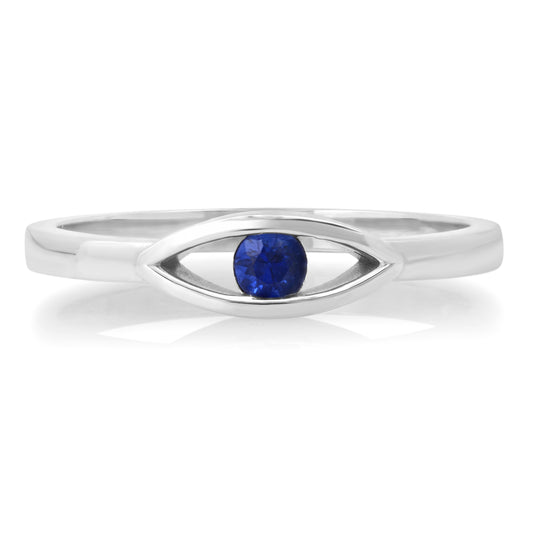 Evil eye ring