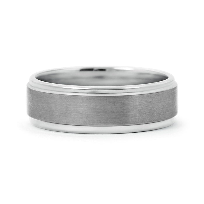Tungsten silver band