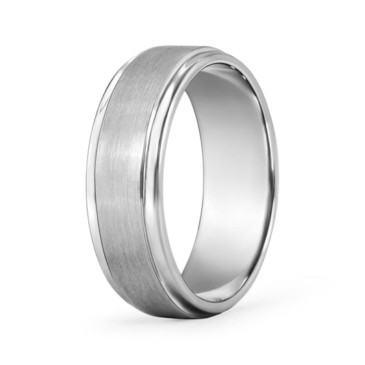Tungsten silver band