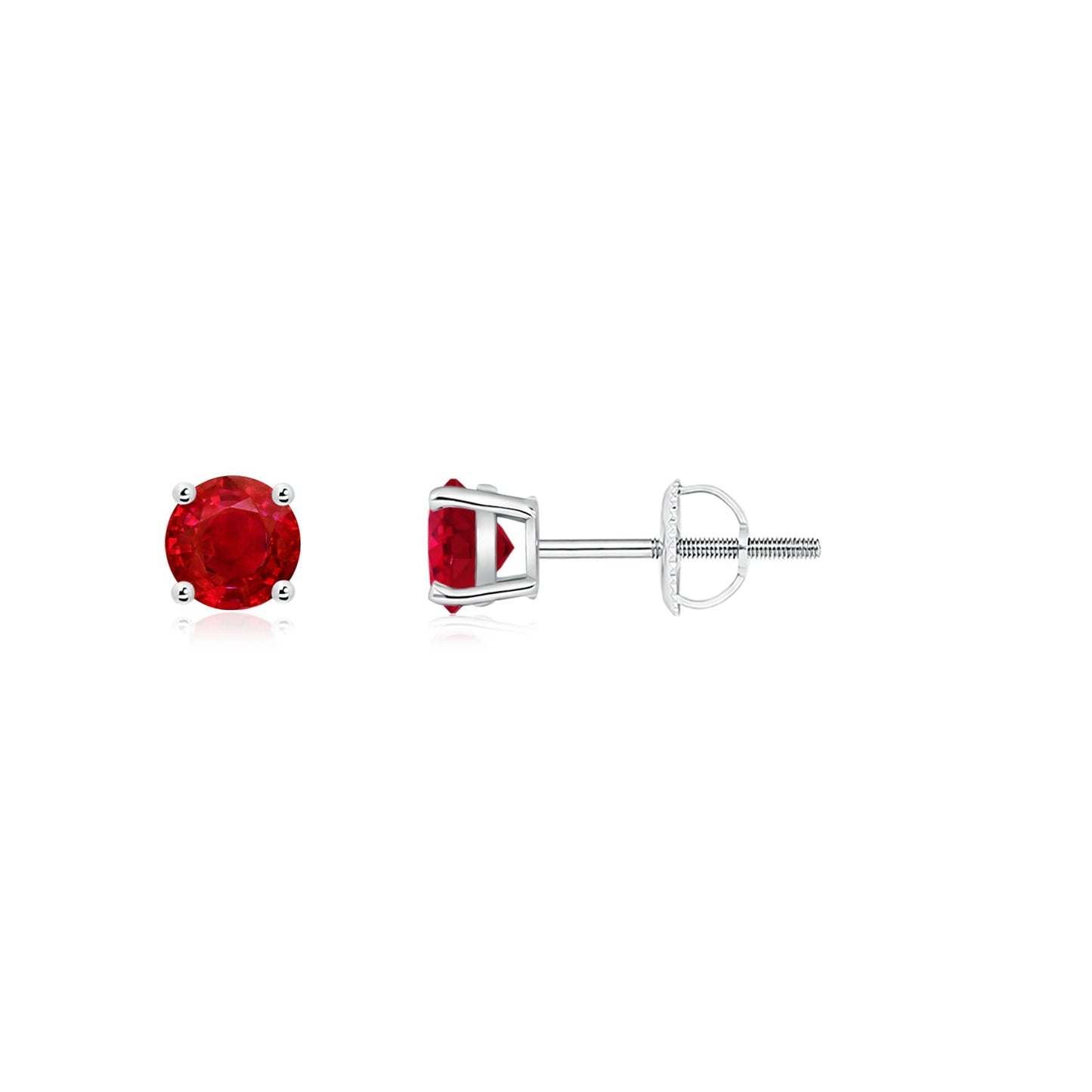 Ruby studs