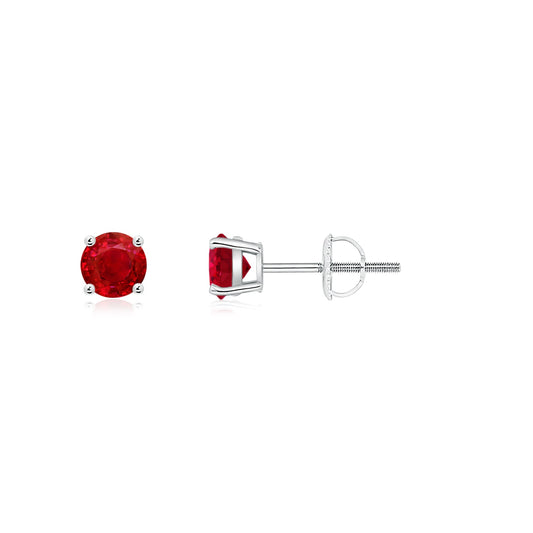 Ruby studs