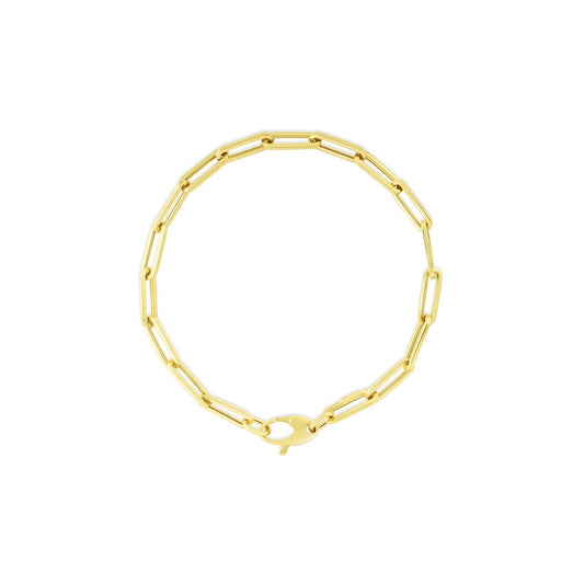 Bold Paper Clip Bracelet