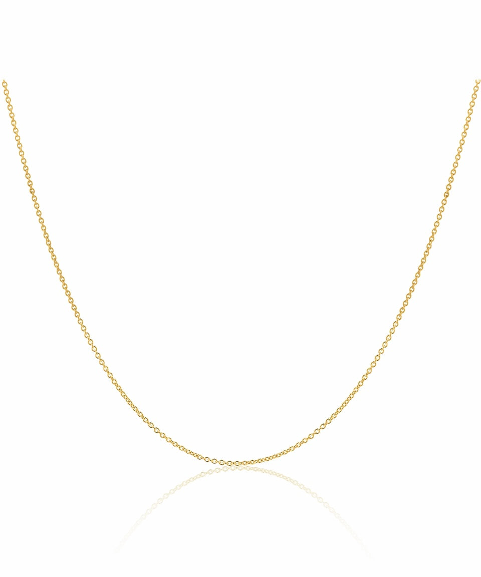 14K cable chain