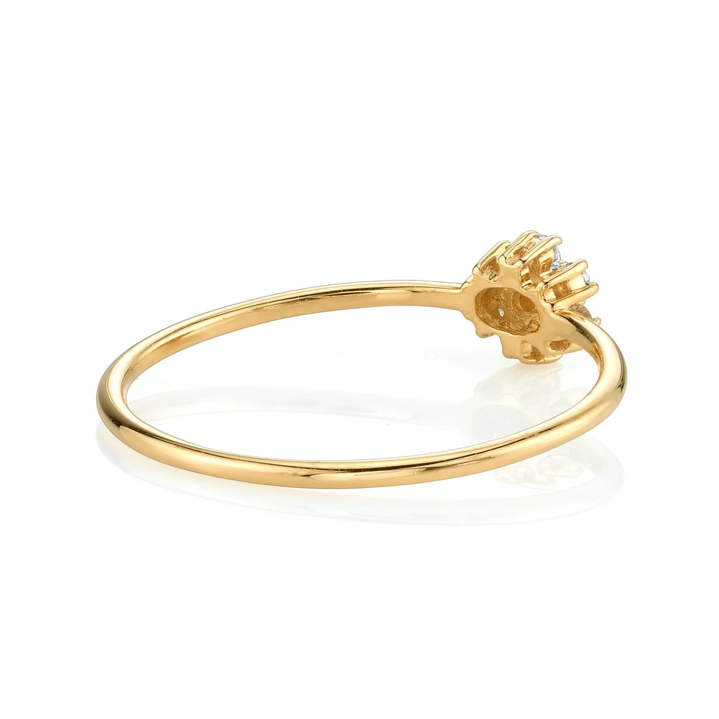 14K Daisy Ring