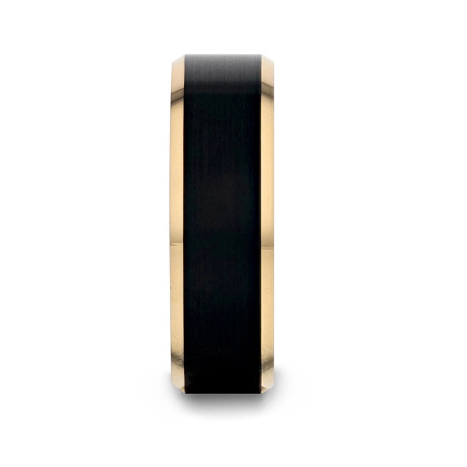 Black and gold band