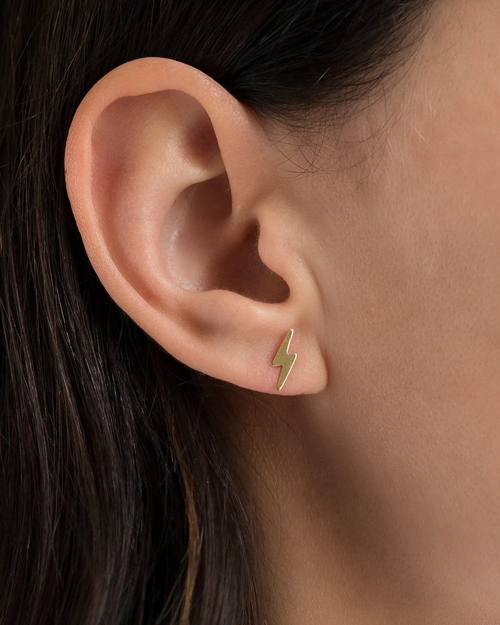 14K bolt earrings