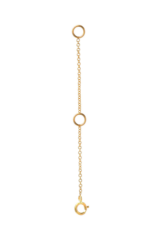 14K gold chain extender