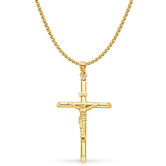 14K gold crucifix