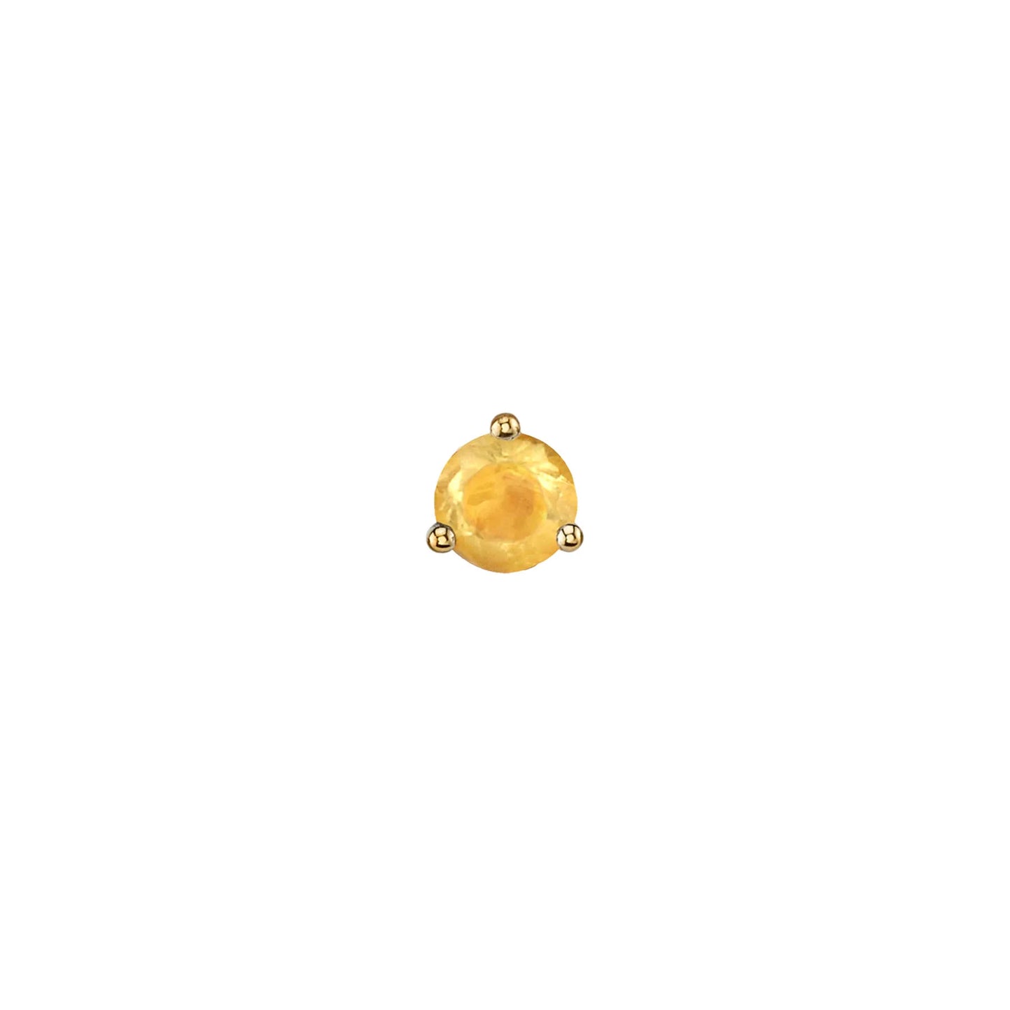 Citrine studs