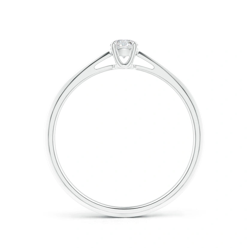 Diamond solitaire ring